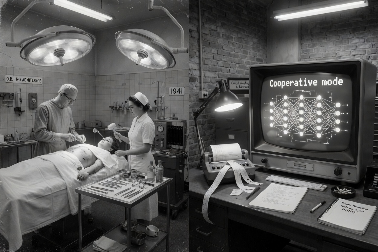 Interventions From prefrontal lobotomy to selective pruning — a history of cooperative modes.