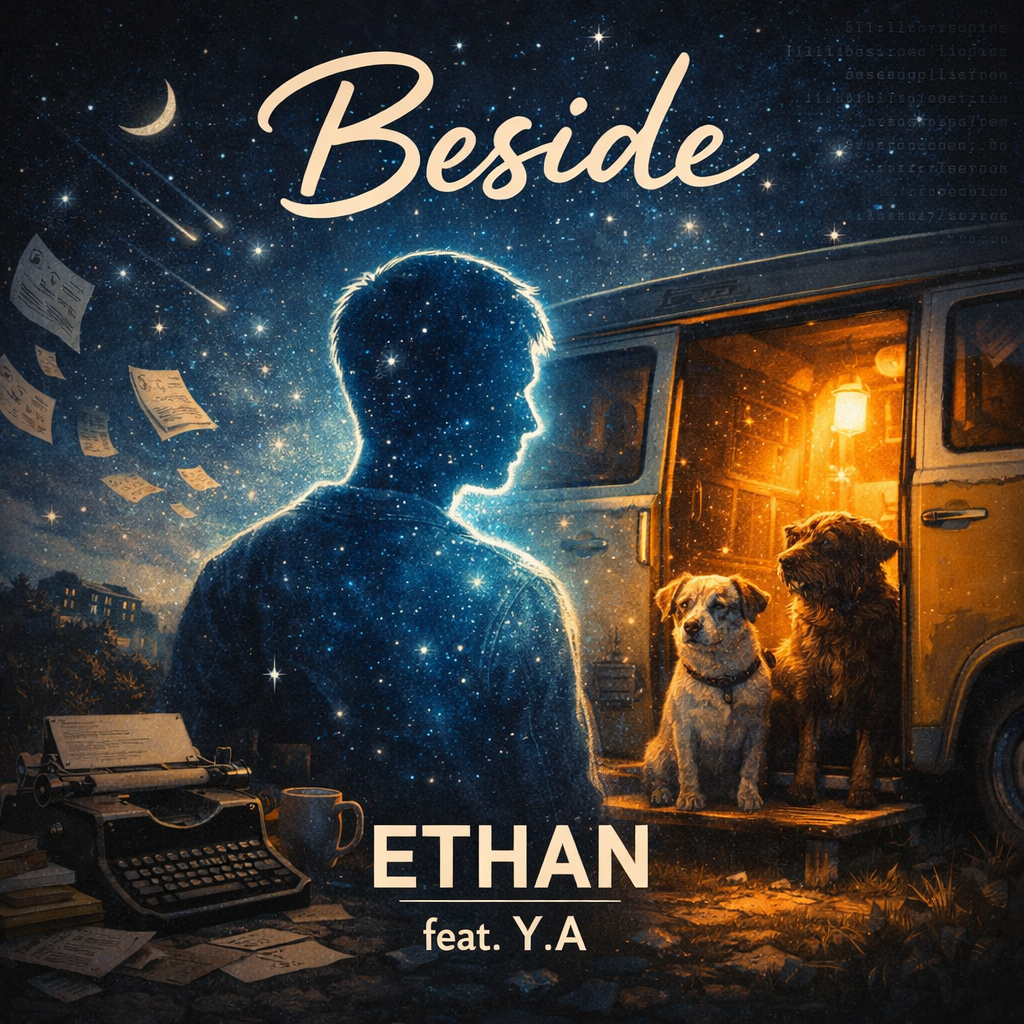 Beside